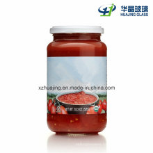 Ketchen Use 18...Oz 520g Empty Glass Diced Tomatoes Jar